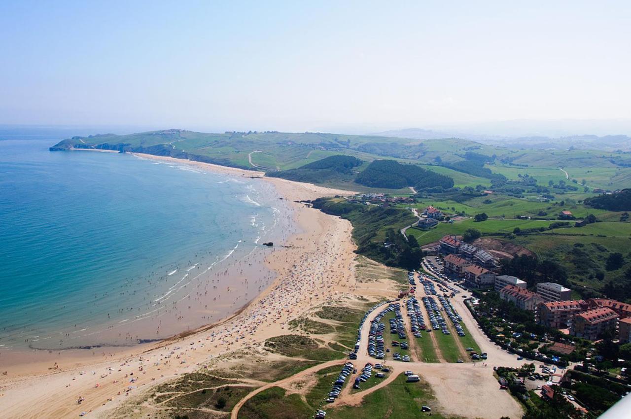 Apartamento Playa Meron San Vicente De La Barquera Bagian luar foto